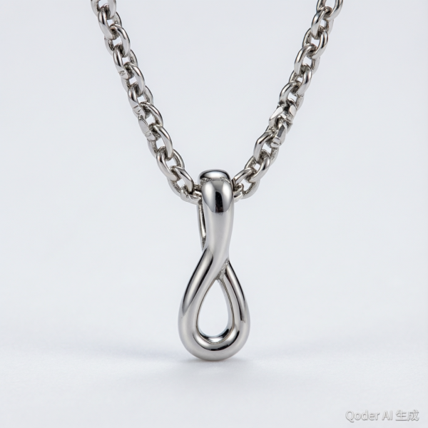 Meridian Steel Necklace