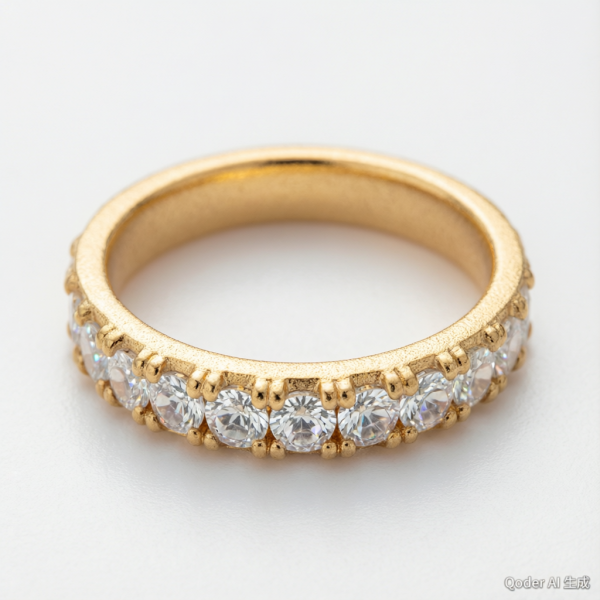 Solitaire Zircon Ring